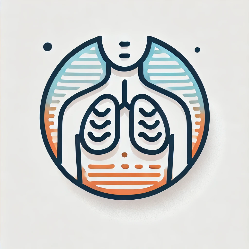 a colored icon to represent conscious breathing a